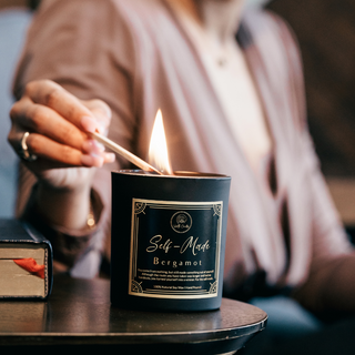 Self-Made Bergamot Candle