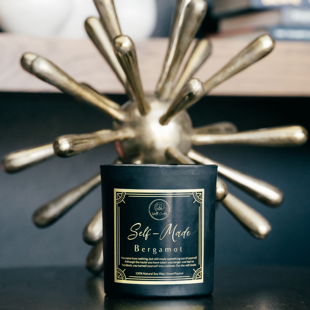 Self-Made Bergamot Candle